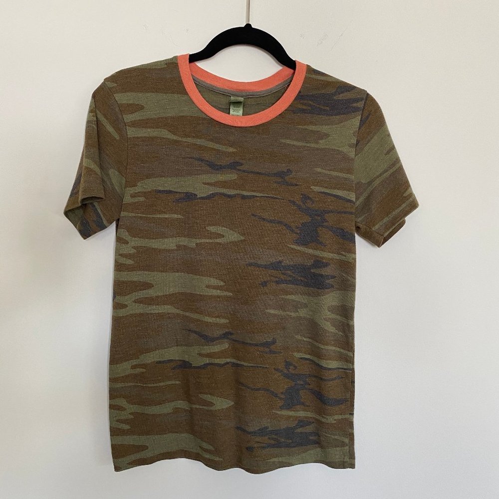 Alternative Apparel Earth Short Sleeve T Shirt